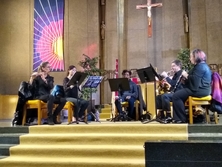 The Patagonia Winds playing A Parting Glass, November 24, 2019, St. Matthews Catholic Church, Baltimore, MD